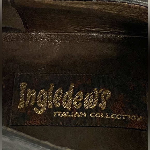 Designer Ferrini Men’s Leather Dress Shoes - Picture 5 of 6